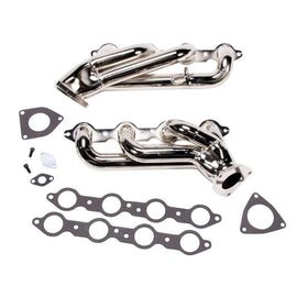 BBK 99-04 GM Truck SUV 6.0 Shorty Tuned Length Exhaust Headers - 1-3/4 Titanium Ceramic - Corvette Realm