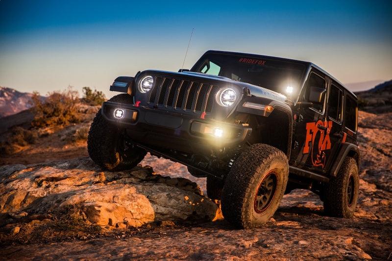 Fox 2018+ Jeep Wrangler JL 2.0 Performance Series 9.6in Smooth Body IFP Front Shock 0-1.5in. Lift - Corvette Realm