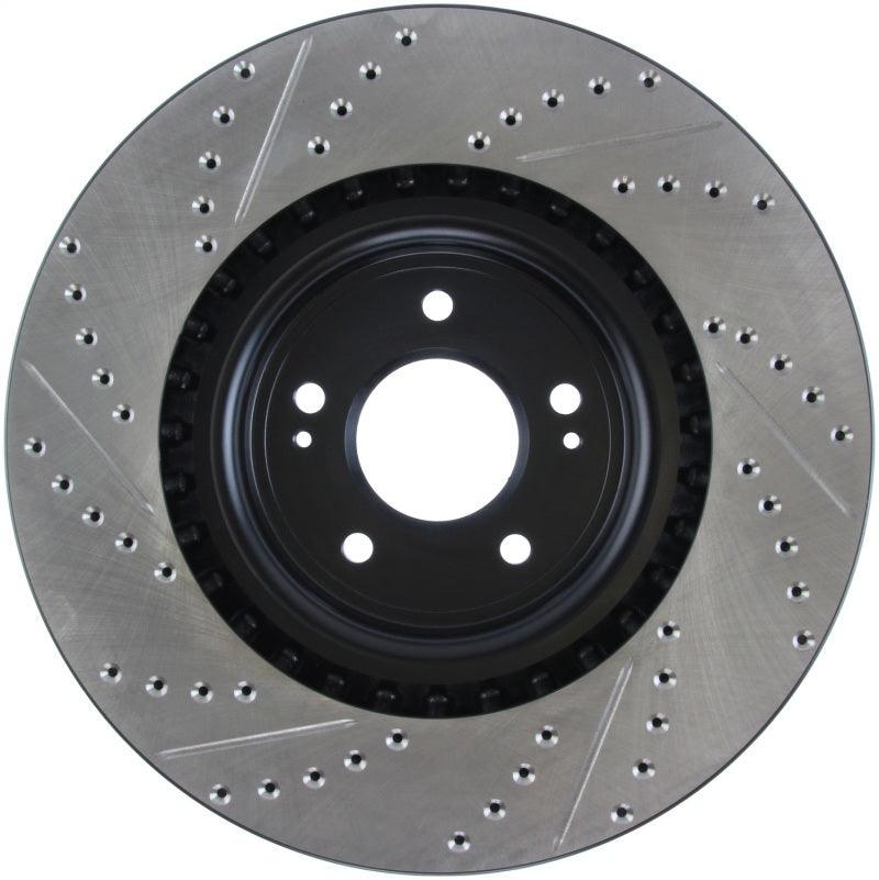 StopTech Slotted & Drilled Sport Brake Rotor - Corvette Realm