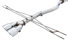 Load image into Gallery viewer, AWE Tuning 2016+ Honda Civic Si Track Edition Exhaust w/Front Pipe &amp; Dual Chrome Silver Tips - Corvette Realm