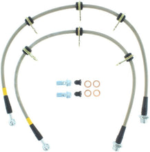 Load image into Gallery viewer, StopTech 08-12 Toyota Sequoia Rear Stainless Steel Brake Lines - Corvette Realm