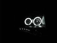 Load image into Gallery viewer, ANZO 2007-2014 Ford Expedition Projector Headlights w/ Halo Black - Corvette Realm