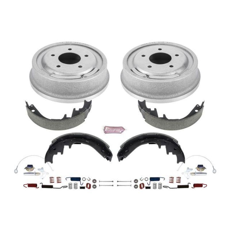 Power Stop 90-96 Ford E-150 Rear Autospecialty Drum Kit - Corvette Realm