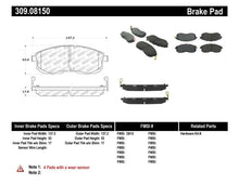 Load image into Gallery viewer, StopTech Performance 02-05 Infiniti G35 / 07-09 Nissan Altima/Sentra / 6/02-05 350Z Front Brake Pa - Corvette Realm