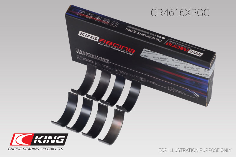 King Subaru Fa20/ Toyota 4U-GSE Connecting Rod Bearing Set - Size +0.05mm