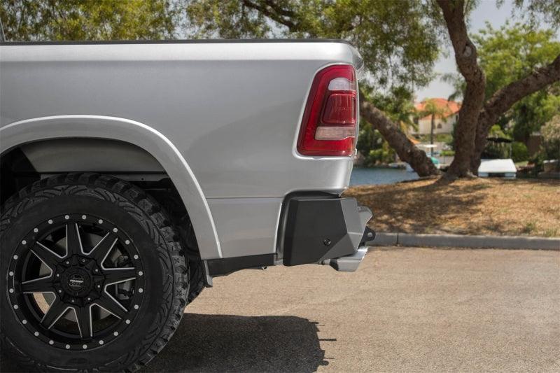 Addictive Desert Designs 2019 Ram 1500 Hammer Stealth Fighter Rear Bumper w/ 6 Sensor Cutouts - Corvette Realm