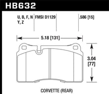 Load image into Gallery viewer, Hawk 2007-2015 Volkswagen Tourareg Base/V6/V6-Sport/TDI HPS 5.0 Performance Rear Brake Pads - Corvette Realm