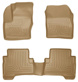 Husky Liners 2013 Ford Escape WeatherBeater Combo Tan Floor Liners - Corvette Realm