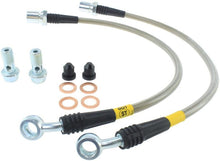 Load image into Gallery viewer, StopTech 95-06 Lexus LS Stainless Steel Rear Brake Lines - Corvette Realm