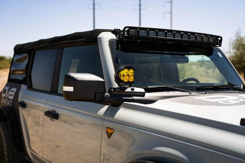 DV8 21-22 Ford Bronco A-Pillar Pod Light Mounts - Corvette Realm