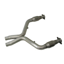 Load image into Gallery viewer, BBK 05-10 Mustang 4.6 Short Mid X Pipe With Catalytic Converters 2-3/4 For BBK Long Tube Headers - Corvette Realm