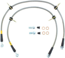 Load image into Gallery viewer, StopTech 06-09 Honda S2000 Front SS Brake Lines - Corvette Realm