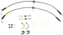 Load image into Gallery viewer, StopTech 11-14 Ford Mustang GT 5.0L V8 Stainless Steel Front Brake Lines - Corvette Realm