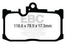 Load image into Gallery viewer, EBC 13+ Lexus GS350 3.5 F-Sport RWD Redstuff Front Brake Pads - Corvette Realm