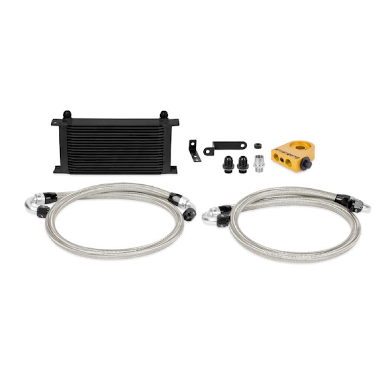 Mishimoto 08-14 WRX/STi Oil Cooler Kit - Silver - Corvette Realm