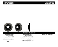 Load image into Gallery viewer, StopTech 06 BMW 330 / 07-09 BMW 335 Slotted &amp; Drilled Right Rear Rotor - Corvette Realm