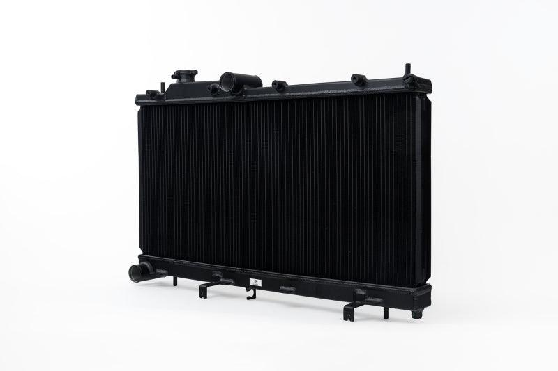 CSF 08-21 Subaru WRX/STI 2-Row 42mm Race-Spec All Aluminum Radiator - Black - Corvette Realm