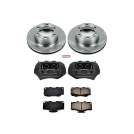 Power Stop 95-04 Toyota Tacoma Front Autospecialty Brake Kit w/Calipers - Corvette Realm