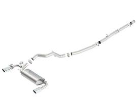 Borla 16-18 Ford Focus RS 2.3L MT Round Angle-Cut Tips Split Rear Exit ATAK Catback Exhaust
