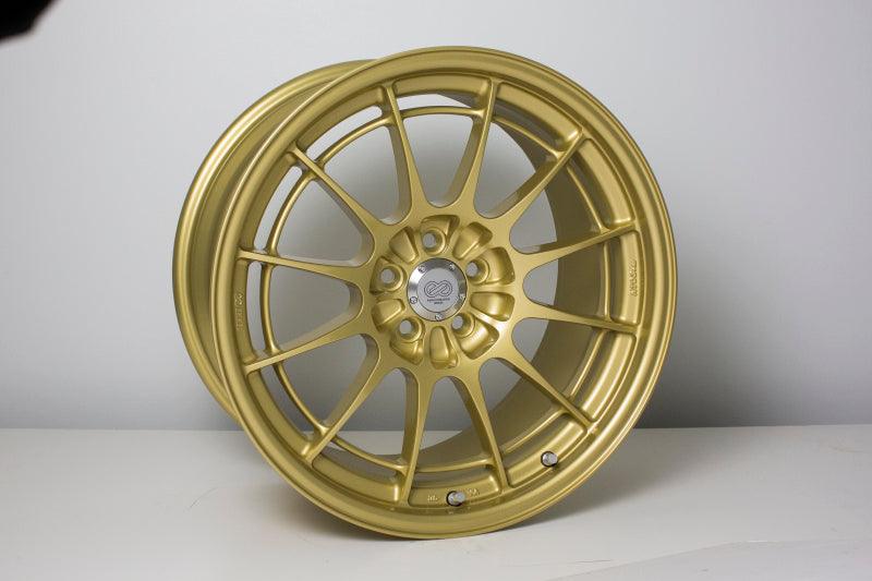 Enkei NT03+M 18x9.5 5x100 40mm Offset Gold Wheel (MOQ 40 / Special Order) - Corvette Realm