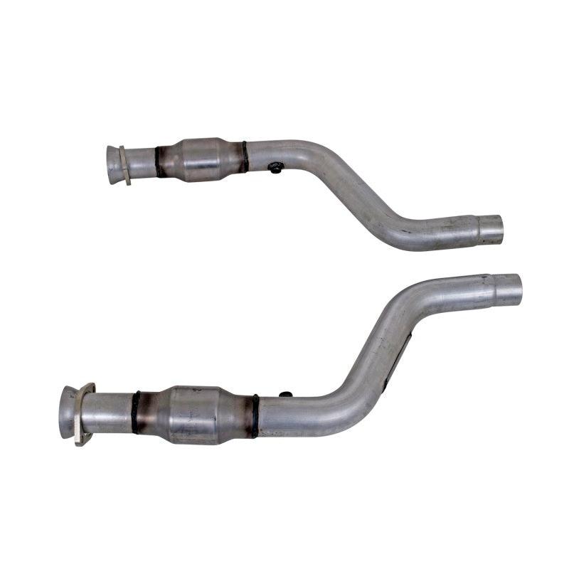 BBK 05-15 Dodge Challenger Charger Short Mid X Pipe w Catalytic Converters 2-3/4 For LT Headers - Corvette Realm