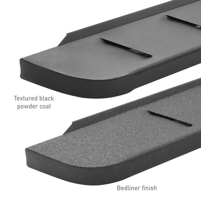 Go Rhino RB10 Running Boards - Tex Black - 4in Drop Down Steps (Pair) - Corvette Realm