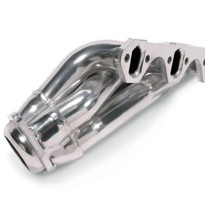 BBK 79-93 Mustang 5.0 Shorty Unequal Length Exhaust Headers - 1-5/8 Silver Ceramic - Corvette Realm