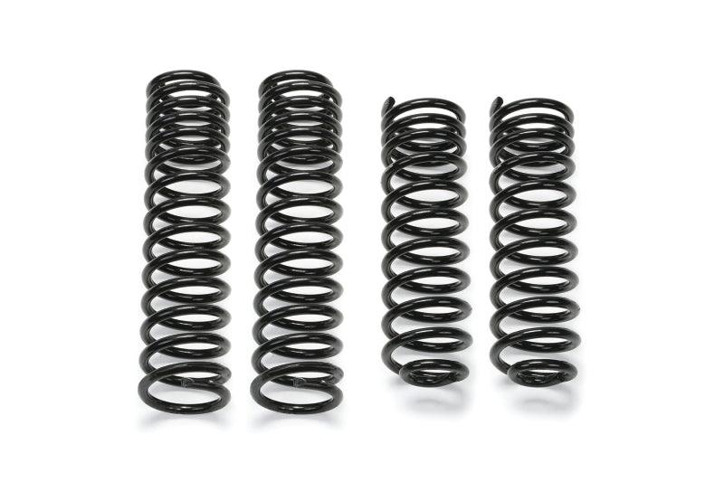 Fabtech 07-18 Jeep JK 4WD 4-Door 5in Front & Rear Long Travel Coil Spring Kit - Corvette Realm