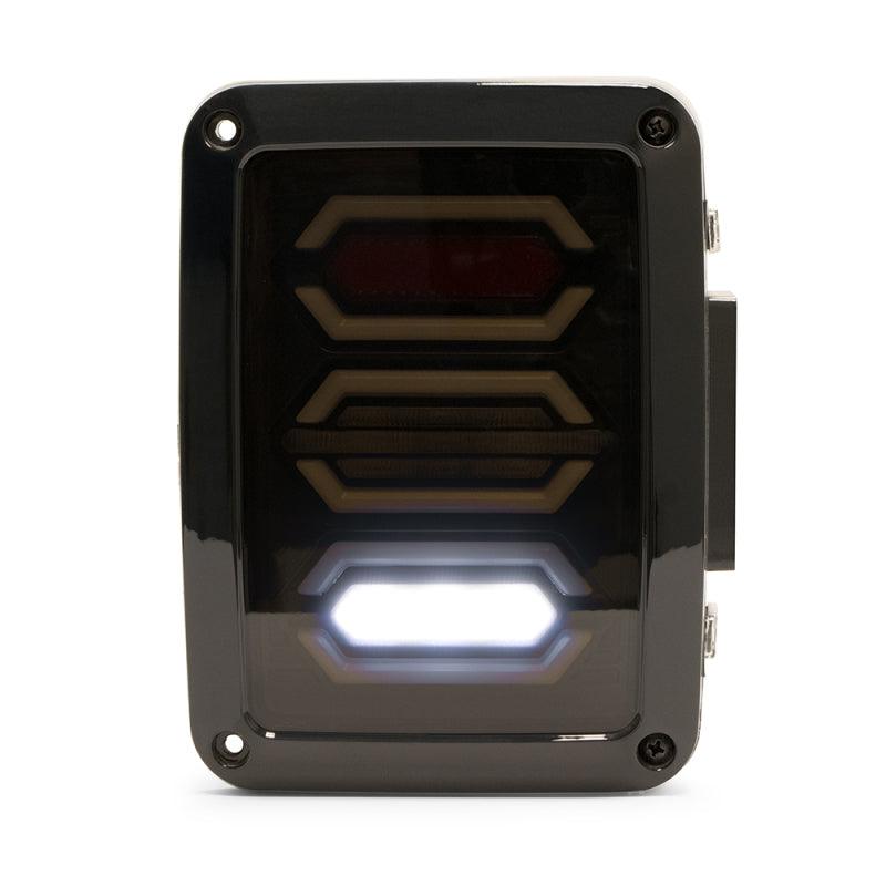 DV8 Offroad 07-18 Jeep Wrangler JK Octagon LED Tail Light - Corvette Realm