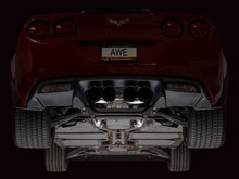 Load image into Gallery viewer, AWE Tuning 05-07 C6 Chevrolet Corvette 6.0L Track Edition Axleback Exhaust w/ Diamond Black Tips