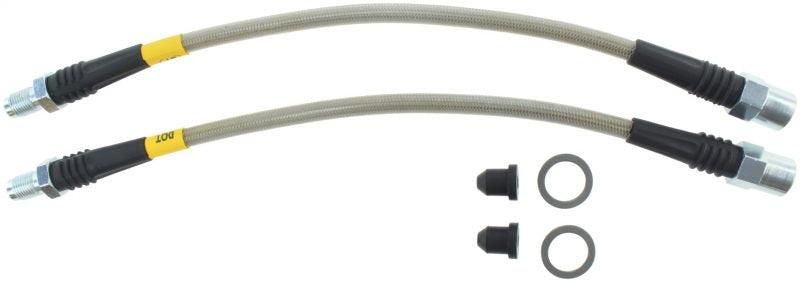 StopTech 12-13 BMW 335i SS Rear Brake Lines - Corvette Realm