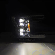 Load image into Gallery viewer, AlphaRex 18-20 Ford F-150 NOVA LED Proj Headlight Alpha Blk (14th Gen G2 Style) - Corvette Realm