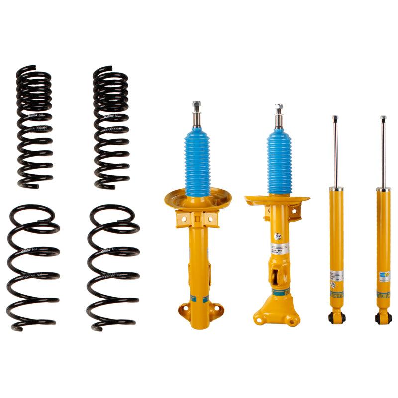 Bilstein B12 2008 Mercedes-Benz C300 Base Front and Rear Suspension Kit - Corvette Realm