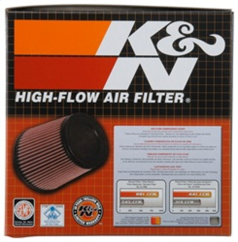 K&N washable, reusable High-Flow Air Filter.