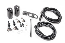 Load image into Gallery viewer, Radium Engineering Dual Catch Can Kit Nissan Z33 V35 VQ35DE/HR Fluid Lock - Corvette Realm