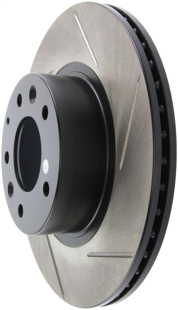 StopTech Power Slot 93-95 Mazda RX-7 SportStop Slotted Front Left Rotor - Corvette Realm