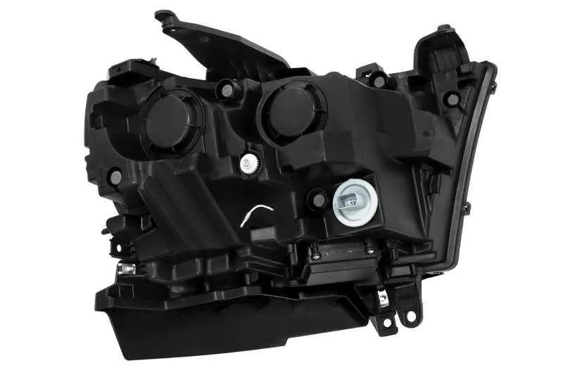 AlphaRex 19-20 Ram 1500HD NOVA LED Proj Headlights Plank Style Gloss Blk w/Activ Lght/Seq Signal/DRL - Corvette Realm