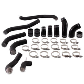 Mishimoto 2017+ Ford F150 3.5L EcoBoost Intercooler Pipe Kit - Wrinkle Black - Corvette Realm