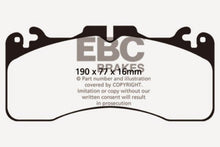 Load image into Gallery viewer, EBC 09+ Lexus LS460 4.6 Sport Redstuff Front Brake Pads - Corvette Realm