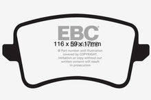 Load image into Gallery viewer, EBC 09-11 Audi A4 2.0 Turbo Greenstuff Rear Brake Pads - Corvette Realm