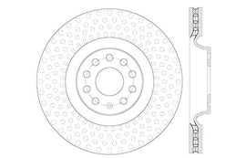 StopTech Slotted & Drilled Sport Brake Rotor - Corvette Realm
