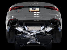 Load image into Gallery viewer, AWE Tuning Audi B9 RS 5 Sportback Touring Edition Exhaust-Non Resonated- Diamond Black RS Style Tips - Corvette Realm