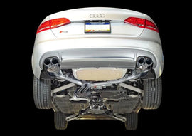 AWE Tuning Audi B8.5 S4 3.0T Touring Edition Exhaust System - Diamond Black Tips (102mm) - Corvette Realm