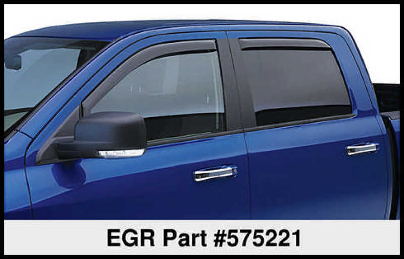 EGR 10+ Toyota 4Runner In-Channel Window Visors - Set of 4 (575221)