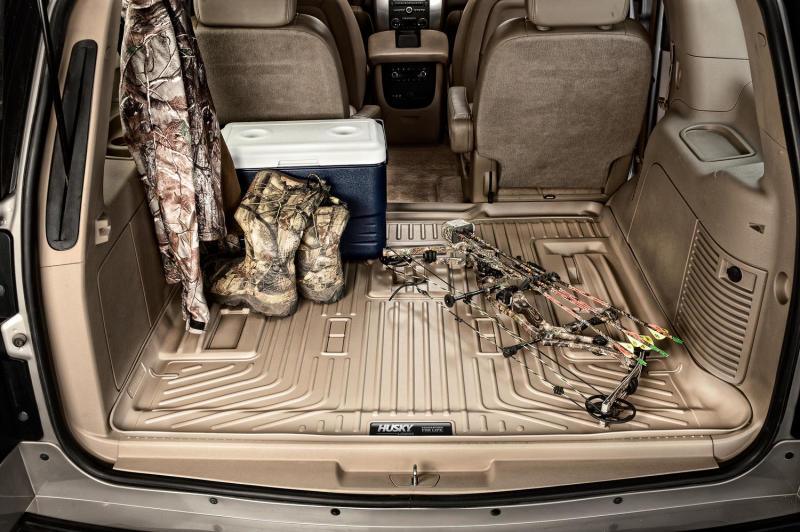 Husky Liners 21-23 Suburban/Yukon XL w/ 3rd Row Seat Weatherbeater Cargo Liner Behind 3rd Row - Blk - Corvette Realm