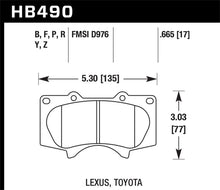 Load image into Gallery viewer, Hawk 10 Lexus GX460 / 03-09 Lexus GX470 / 04-10 4Runner 4.0L/4.7L / 07-10 FJ Cruiser 4.0L / 03-07 Se