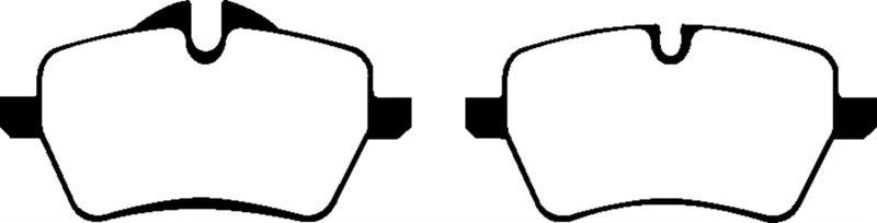 EBC 07-14 Mini Hardtop 1.6 Turbo Cooper S Greenstuff Front Brake Pads - Corvette Realm