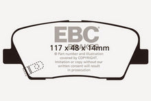 Load image into Gallery viewer, EBC 06-09 Hyundai Entourage 3.8 Yellowstuff Rear Brake Pads - Corvette Realm