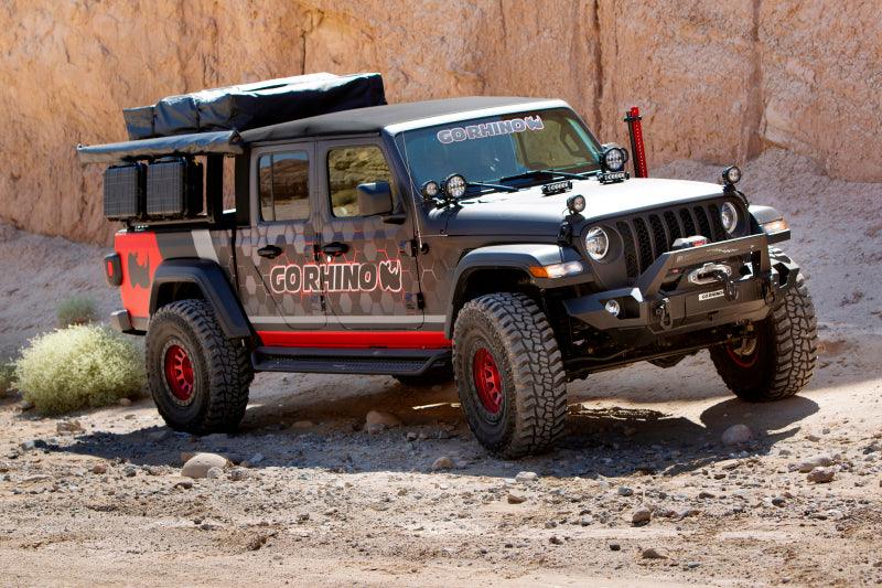 Go Rhino 19-21 Jeep Gladiator XRS Overland Xtreme Rack - Box 1 (Req. gor5950000T-02) - Corvette Realm