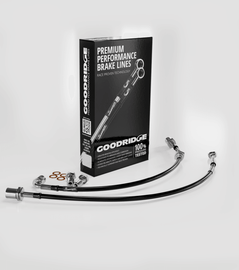 Goodridge 92-98 Toyota Supra Stainless Steel Front Brake Lines - Corvette Realm